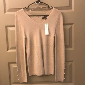 Gold Ann Taylor Sweater with tags